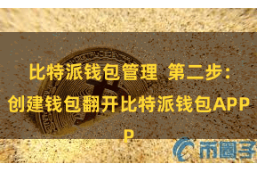 比特派钱包管理 第二步:创建钱包翻开比特派钱包APP