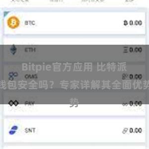 Bitpie官方应用 比特派钱包安全吗？专家详解其全面优势